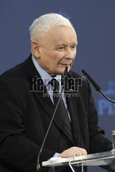 Jarosław Kaczyński w Wierzchosławicach