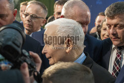 Jarosław Kaczyński w Wierzchosławicach