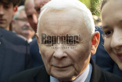 Jarosław Kaczyński w Wierzchosławicach