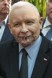 Jarosław Kaczyński w Wierzchosławicach
