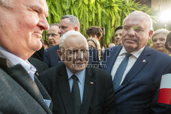 Jarosław Kaczyński w Wierzchosławicach
