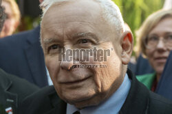 Jarosław Kaczyński w Wierzchosławicach