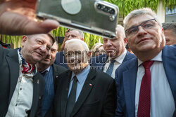 Jarosław Kaczyński w Wierzchosławicach