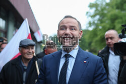 Karol Nawrocki w Mysłowicach