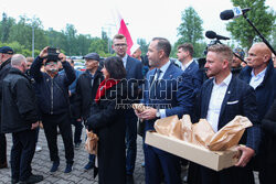 Karol Nawrocki w Mysłowicach
