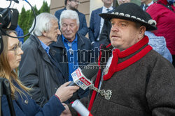 Jarosław Kaczyński w Wierzchosławicach