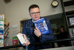 Szymon Hołownia w Falenicy