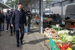 Szymon Hołownia w Falenicy