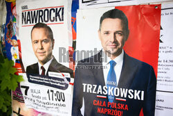 Plakaty wyborcze 2025