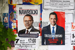 Plakaty wyborcze 2025