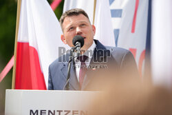 Sławomir Mentzen w Nowym Sączu