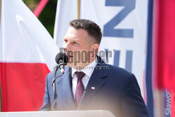 Sławomir Mentzen w Nowym Sączu