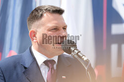 Sławomir Mentzen w Nowym Sączu