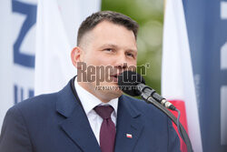 Sławomir Mentzen w Nowym Sączu