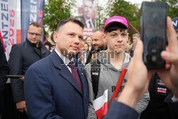 Sławomir Mentzen w Nowym Sączu