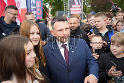 Sławomir Mentzen w Nowym Sączu