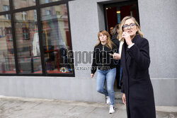 Magdalena Biejat i aktywistki aborcyjne
