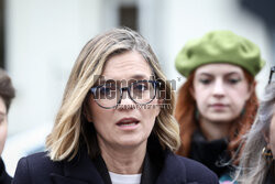 Magdalena Biejat i aktywistki aborcyjne