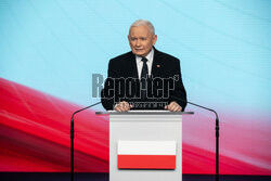 Konferencja PiS na zakończenie kampanii wyborczej