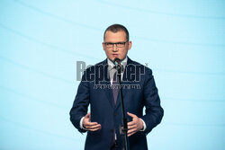 Konferencja PiS na zakończenie kampanii wyborczej