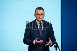 Konferencja PiS na zakończenie kampanii wyborczej