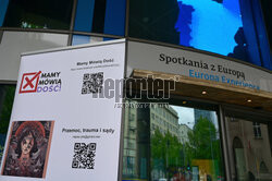 Protest przed siedzibą Komisji Europejskiej