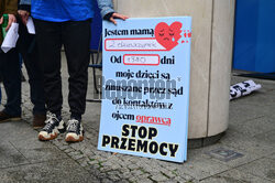 Protest przed siedzibą Komisji Europejskiej