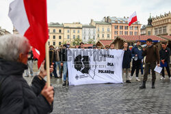 Antyimigrancka pikieta Młodzieży Wszechpolskiej