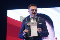Finał kampanii Szymona Hołowni