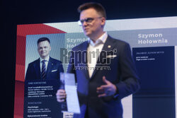 Finał kampanii Szymona Hołowni