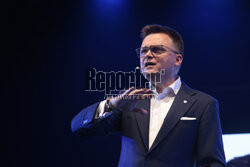 Finał kampanii Szymona Hołowni