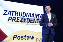 Finał kampanii Szymona Hołowni
