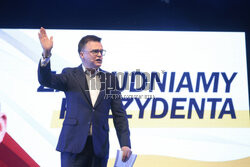 Finał kampanii Szymona Hołowni