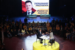 Finał kampanii Szymona Hołowni