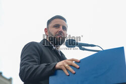Sławomir Mentzen w Oświęcimiu