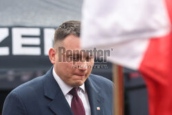 Sławomir Mentzen w Oświęcimiu