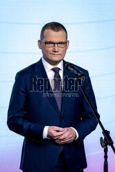 Konferencja PiS na zakończenie kampanii wyborczej