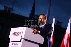 Sławomir Mentzen w Krakowie
