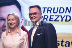 Finał kampanii Szymona Hołowni