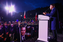 Sławomir Mentzen w Krakowie