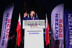 Sławomir Mentzen w Krakowie