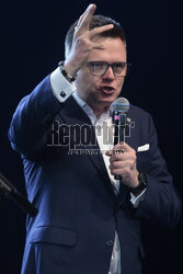 Finał kampanii Szymona Hołowni