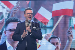 Finał kampanii Szymona Hołowni