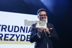 Finał kampanii Szymona Hołowni