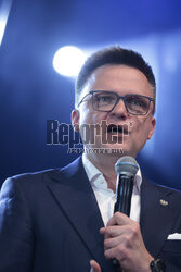 Finał kampanii Szymona Hołowni