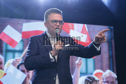 Finał kampanii Szymona Hołowni