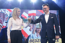 Finał kampanii Szymona Hołowni