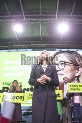 Finał kampanii wyborczej Magdaleny Biejat