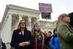 Demonstracja solidarnościowa z przychodnią aborcyjną Abotak