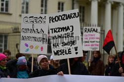 Demonstracja solidarnościowa z przychodnią aborcyjną Abotak
